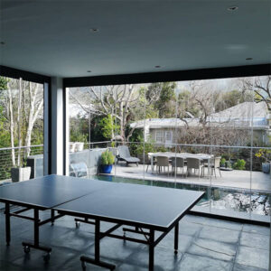 Frameless Glass Stacking Doors